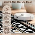 thumbnail image 6 of Design&I 8'x10' Ultra Soft Area Rug, Farmhouse Boho Zigzag Striped Symmetrical Mirrored Entryway Bathroom None Fluffy Washable Non Shedding for Bedroom Living Room Under Sectional, 6 of 7