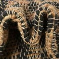 thumbnail image 4 of Unique Loom Chindi Jute Collection Area Rug (5' 1" x 8' Rectangle Black/Navy Blue), 4 of 7