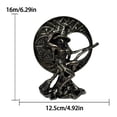 thumbnail image 7 of OIUR Sexy Witch Figurine Gothic Witch Ornament Desktop Decorative Witch Sculpture Gift for Witches Lovers Cabinet Mantel Decoration, 7 of 7