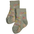 thumbnail image 3 of Tic Tac Toe Girls Ankle Socks 31857-X-Small (blue flowers), 3 of 3