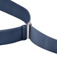 thumbnail image 3 of BIGLUFU Men's Suspenders, with Heavy Duty Clip Wide X-Back for Work Adjustable Suspenders （Blue）, 3 of 8