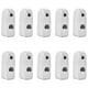 thumbnail image 2 of 10 unidades de sistema EAS para tienda, cerradura de gancho antirrobo para seguridad de carga (blanco), 2 of 14