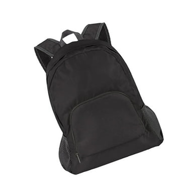 Lightweight Waterproof Foldable Backpack Travel Outdoor Portable Schoolbag for Camping Hiking Travel (Black)