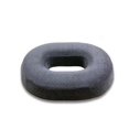 thumbnail image 1 of Cojín de asiento de silla de anillo cómodo de espuma viscoelástica para aliviar el dolor de coxis gris, 1 of 2