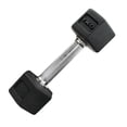 thumbnail image 1 of TKO Tri-Grip Hex Dumbbell 8 Lbs, Rubber Coated, 1 of 1