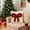Red-25 Home Decor, variant on karymi Festive Holiday Pillow Case 45x45cm Soft Cotton Printed Cover with Concealed Zipper Christmas Decor for Living Room Bedroom Decorations Mens Christmas Gifts Living Room Decor