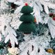 thumbnail image 3 of Colgantes de árbol de Navidad hechos de fieltro de lana, bolas de espuma, adornos de corona de pino, accesorios hechos a mano para bricolaje, decoraciones navideñas para ventanas y Akmoler, 3 of 8