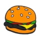 thumbnail image 1 of Broches de comida deliciosa, insignias, broches, alfileres de solapa, accesorios para trajes, alfiler de solapa Hamburguesa, 1 of 9