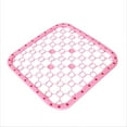 thumbnail image 1 of Kitchen Sink Divider Protector Mat Heat Insulation Table Mat (Pink), 1 of 6