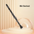 thumbnail image 4 of TFixol Professional Bb Clarinet Set with ABS Body, Includes Stand, Handbag, Reed Case, Gloves, Cleaning Cloth, Brushes, and Mini Screwdriver, 4 of 7