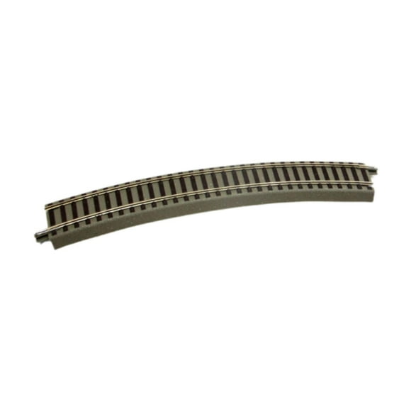 Vía de Tren Eléctrico 1/87, vía curva de calibre HO, construcción de vía curva, conexión de carril para modelo de tren