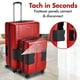 thumbnail image 2 of Juego de equipaje Tach V3.1 Hard Shell, 2 piezas, 20 y 28 pulgadas, rojo vino, 2 of 5