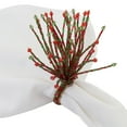 thumbnail image 3 of Saro Lifestyle Beaded Burst Napkin Ring (Set of 4), 3 of 5