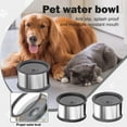 thumbnail image 7 of 4.5L Dog Water Bowl No-Spill Pet Water Bowl Slow Water Feeder Dog Bowl No-Slip Pet Water Dispenser Vehicle Carried Dog Water Bowl for Dogs/Cats/Pets, 7 of 7