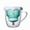 Star Lid – DW, variant on Christmas Tree Double Wall Glass Mug, Holiday Snowflake Printed Borosilicate Cup, Insulated Clear Coffee Tea Hot Cold Drink Mug, Winter Festive Gift Cup, Cute Holiday Home Décor