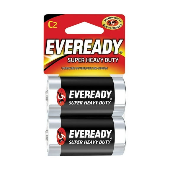 Energizer Eveready Super Heavy Duty 1235 Battery - C - Carbon zinc 3800 mAh