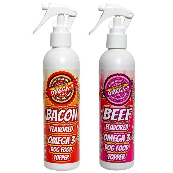 Bacon Spray and Beef Burger Flavored Sprays 2-8 oz Bottle Deal