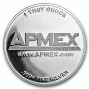 2026 1 oz Silver Colorized Round - APMEX (Blue Happy Birthday)