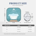thumbnail image 3 of Fotbe Bathtub with Soap Bubbles Juego de 2 Piezas de Parasoles para Parabrisas | Bloqueador Solar para Auto | Accesorios Plegables para Protección Solar Interior-Medium, 3 of 6