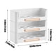 thumbnail image 3 of Contenedor Para Almacenar Huevos, Organizador Apilable Para Refrigerador, Estante Para Puerta Lateral, Caja Para Alimentos De Cocina, Blanco, 3 of 7
