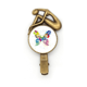 thumbnail image 1 of Mariposa con patrones florales pintadas en el color de la luz Broche broche broche broche Metal retro, 1 of 3