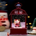 thumbnail image 6 of Harlier Musical Snow Globe Lantern with Timer, Lighted USB/Battery Operated Swirling Singing Water Glittering Lantern, Snow Globes Lantern for Adults and Kids Christmas Decoration, 6 of 6