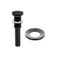 thumbnail image 2 of Mini 12-inch Argento Glass Vessel Bathroom Sink, Oil Rubbed Bronze, 2 of 4