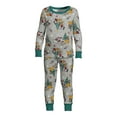 thumbnail image 3 of Disney Mickey Mouse Toddler Unisex Long Sleeve Top and Pants, 2-Piece Pajama Set, Sizes 12M-5T, 3 of 9
