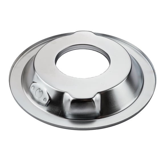 JEGS 14 in. Air Cleaner Dropped Base 5-1/8 in. Centered  [Chrome-Plated]