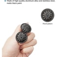 thumbnail image 3 of 16pcs Black Cabinet Door Handle, Round Drawer Knobs, Single Hole Cupboard Handle, 3 of 5