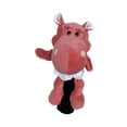 thumbnail image 4 of Funda de animales para cabeza de Golf, cubierta de felpa de madera para cabeza de Golf, suministros novedosos, protección de manga para entrenamiento hipopótamo rojo, 4 of 8