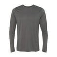 thumbnail image 2 of Gildan - Performance Tech Long Sleeve T-Shirt - 47400 - Marbled Charcoal - Size: XS, 2 of 3