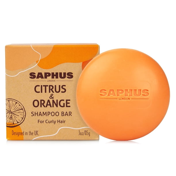 SAPHUS Barra de champú con aceite de argán para fortalecer la limpieza y la hidratación del cabello seco y rizado Tamaño de viaje Cero desperdicio