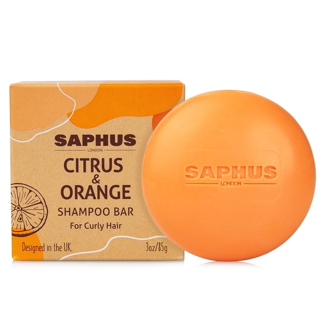 SAPHUS Barra de champú con aceite de argán para fortalecer la limpieza y la hidratación del cabello seco y rizado Tamaño de viaje Cero desperdicio
