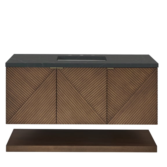 James Martin Vanities D200-V48-CSN-3CSP Marcello 48" Free Standing Vanity Set - Chestnut