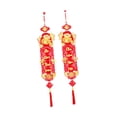 thumbnail image 3 of Elodie Couplets Suspendus Rouges du Nouvel An Vietnamien pour Fournitures de Fête Salon Maison, 3 of 8
