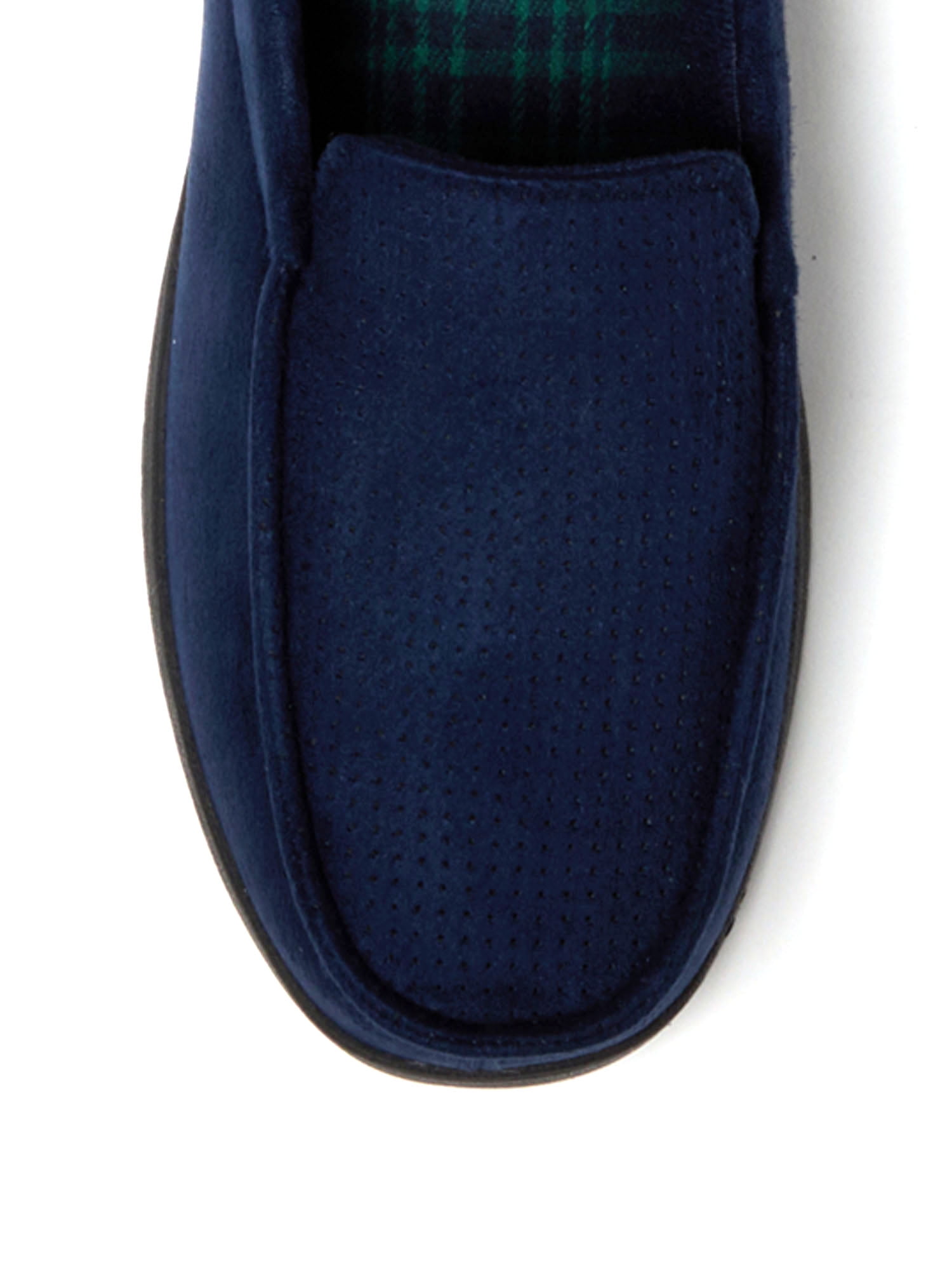 Dearfoams Cozy Comfort Men's Jason Microsuede Moccasin Slippers