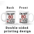 thumbnail image 2 of 80th Birthday Gifts for Women Men, Gifts for 80 Year Old Women Men, 80 Year Old Birthday Gifts for Women Men, 1944 Birthday Gifts Coffee Mug for Grandma, Grandpa, Dad, Mom, Friend, Sister, Brother, 2 of 5