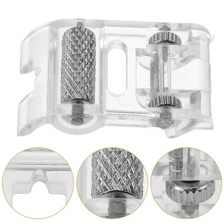 Raindrops 1Pcs Durable Hard Metal Sewing Machine Roller Foot for Domestic Sewing and Leather Sewing