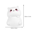 thumbnail image 2 of 1Pc USB Charging Cat Lamp Color Changing Patted Lamp for Home Bedside (White), 2 of 8