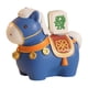 thumbnail image 2 of Figura de caballo en miniatura de resina, estatua de caballo coleccionable, regalos en miniatura Azul, 2 of 8