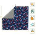 thumbnail image 3 of Honeii Deep Down In The Ocean for Dish Drying Mat for Kitchen Counter, Non-slip Rubber Backed, Hide Stain Kitchen Super Absorbent Draining Mat, Dish Rack Pad, 3 of 8