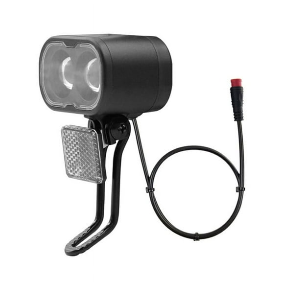 Bicycle Lithium Battery Headlight 12-48V Waterproof Plug Front Lamp