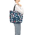 thumbnail image 3 of Defioc Dentalfor Women's Tote Bag - Shopping Bag Casual Shoulder Bag Fashion Handbag Daily Bag Hobo Bags for Travel Work Shopping, 3 of 8