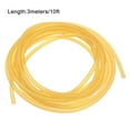 thumbnail image 2 of Uxcell Natural Latex Rubber Tubing 2mm ID 4mm OD 10ft Highly Elastic for Sports Exercise Fitness, 2 of 5