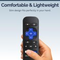 thumbnail image 4 of Replacement Remote Control for Roku Player (RK-H2) - Compatible with Roku Express, Premiere, Box, Player & Roku 1/2/3/4, Easy Setup, Shortcut Keys, 1 Pack (Not for Roku Stick/TVs), 4 of 7
