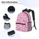 thumbnail image 3 of Balery Cool Flamingos Mochila para Mujeres y Hombres, Mochila Ligera Casual para Viajes, Mochila Clásica Básica para la Universidad, 3 of 6