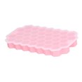 thumbnail image 4 of Bandeja de hielo suministros de verano Bandeja de hielo con forma celular de 37 rejillas con tapa de silicona Molde de cubitos de hielo de grado alimenticio para bar HomePink Amonsee Otros, 4 of 8