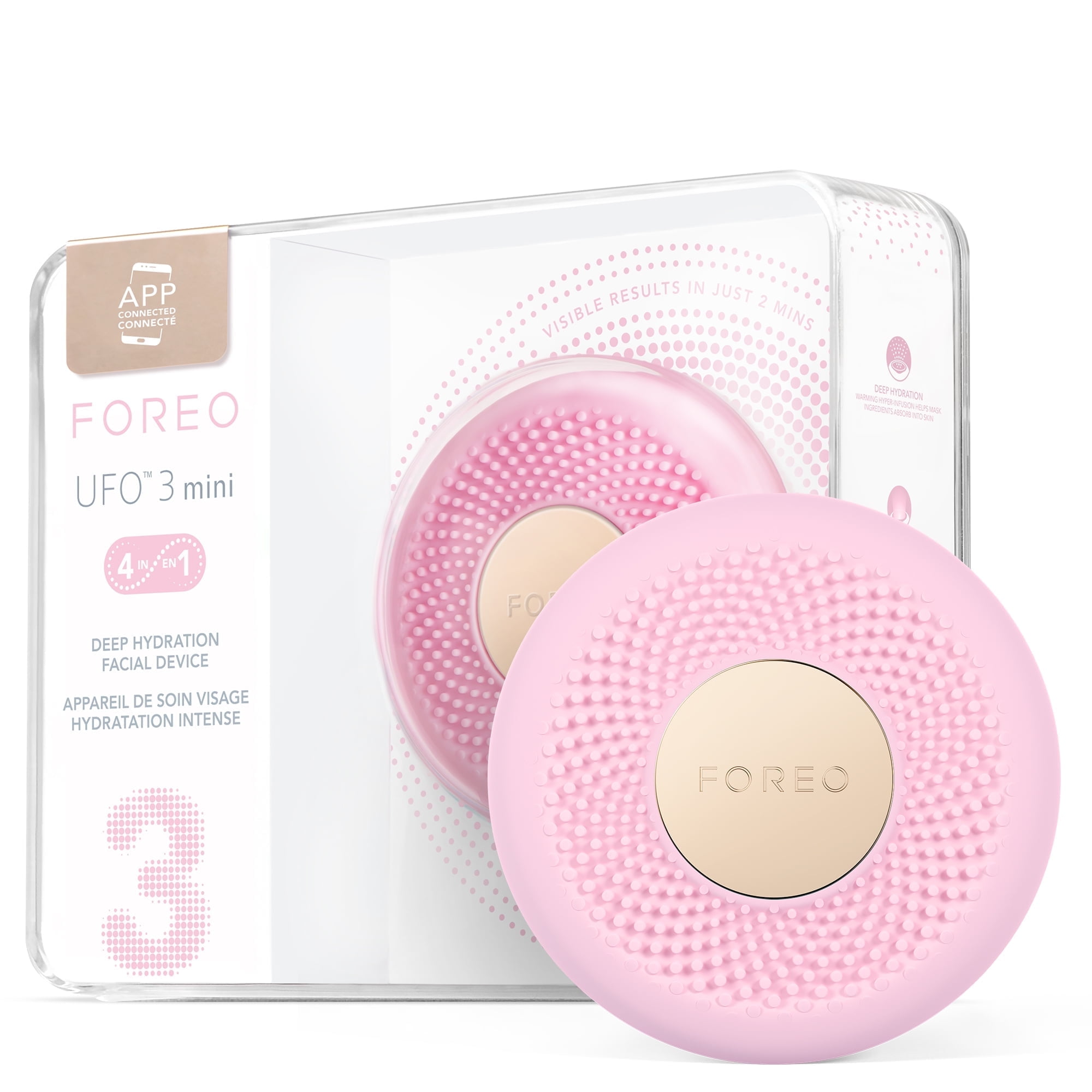 FOREO UFO 2 Supercharged 2-minute Full Facial Skincare Device for
