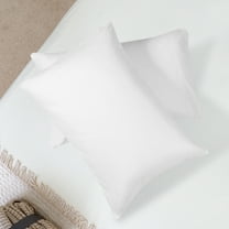 Soft Microfiber Pillowcase Envelope Closure 2 Packs King White